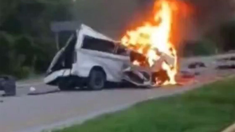 Meksika'da trafik kazası