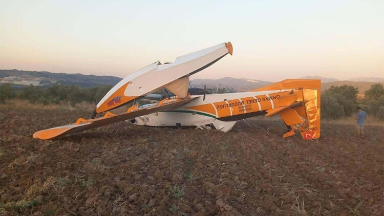Muğla'da kaza kırıma uğrayan uçak Ankara'ya götürüldü