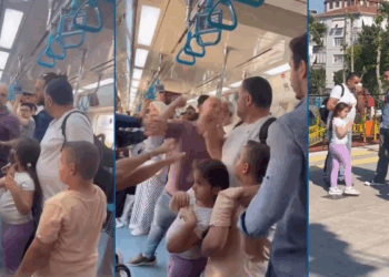 Marmaray'da babaya çocuklarının yanında yumruk davasında karar çıktı