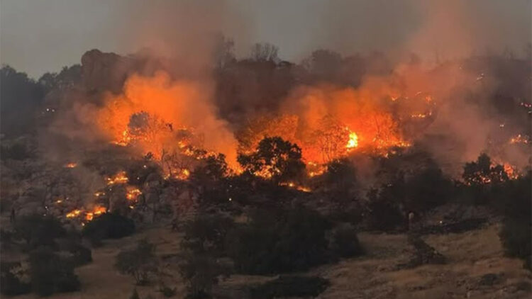 2 önemli göç yolu yangınlardan olumsuz etkilendi