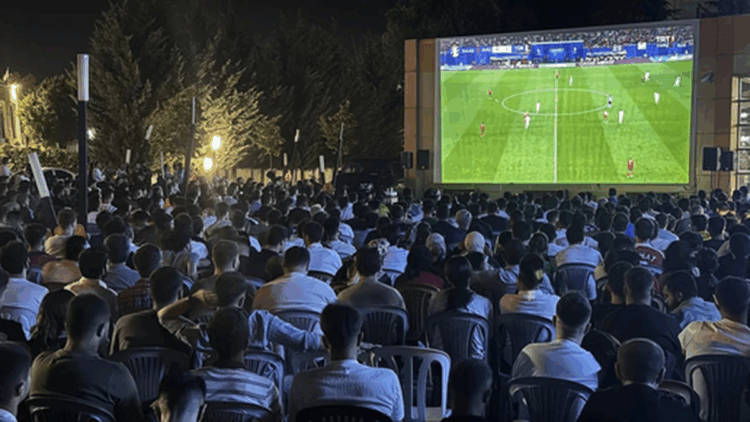 Sancaktepe Belediyesi, milli maçlar için Meydan Park'ta dev ekran kuracak