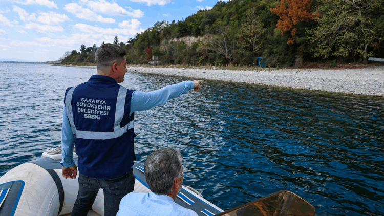 Sapanca Gölü havzasında kaçak su kullanımına karşı denetim