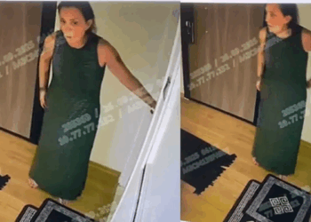 Şarkıcı Güllü'nün balkondan düşmeden önceki görüntüsü ortaya çıktı