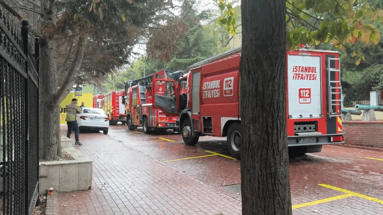 Şişli Cemal Reşit Rey Konser Salonu'nda yangın 