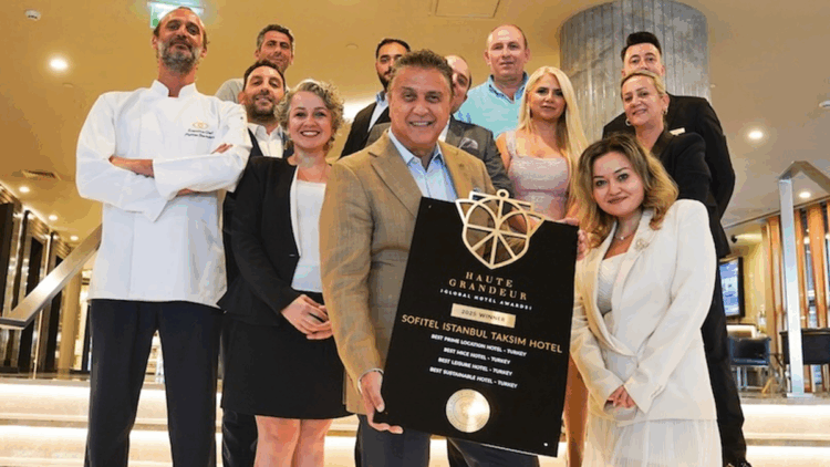 Sofitel Istanbul Taksim'den uluslararası başarı