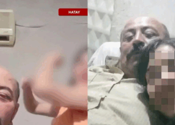 Sosyal medya yayınında kızını dans ettiren babaya gözaltı