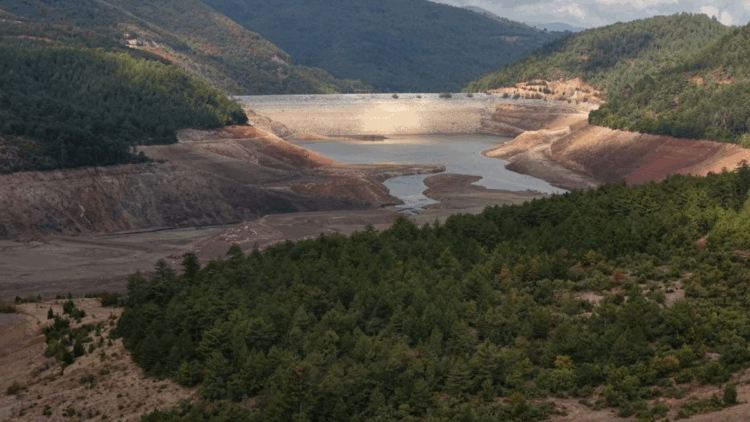 'Su şehri' Bursa'nın 1 haftalık suyu kaldı