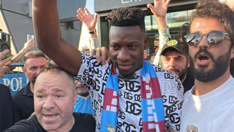Trabzonspor Andre Onana'nın transferini KAP'a bildirdi