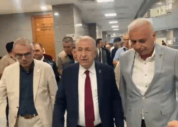 Ümit Özdağ adliyeye geldi! İkinci kez hakim karşısına çıkacak