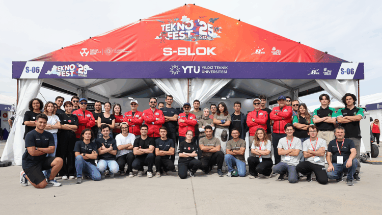 YTÜ, TEKNOFEST 2025'i 52 finalist ve 27 derece ile tamamladı