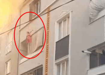 Yangında 3'üncü kattan atlayan babaanne ile torunu taburcu oldu