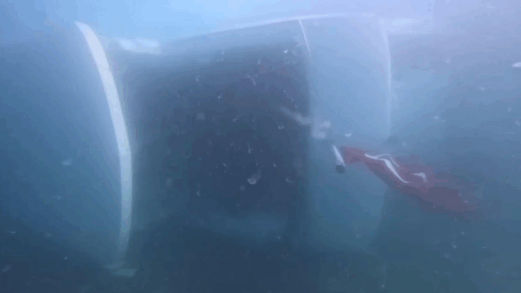 Zonguldak'ta batan lüks yatın su altındaki görüntüleri ortaya çıktı