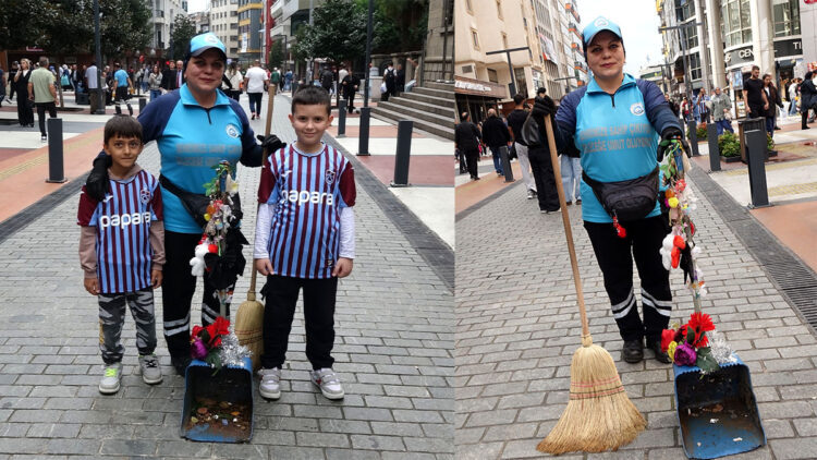 Kadın elinin değdiği her yer çiçek açıp güzelleşiyor