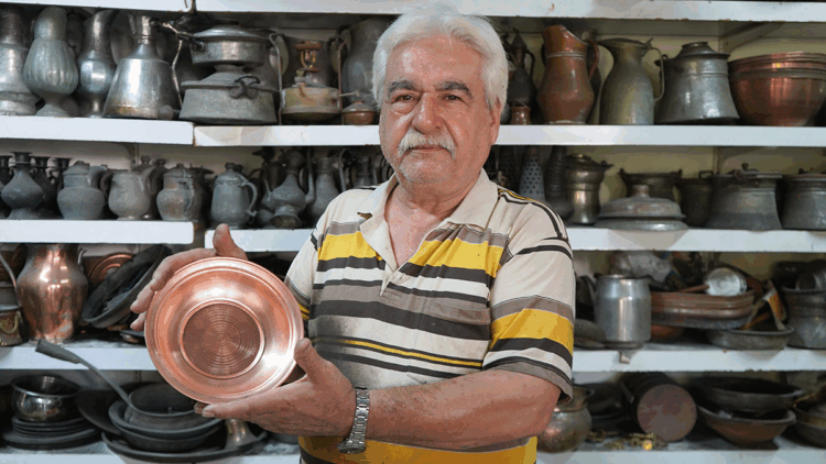 54 yıllık bakır ustası: Doğru kullanılırsa bakır şifa kaynağıdır 