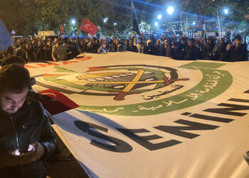 ABD Büyükelçiliği önünde Sumud Filosu eylemi