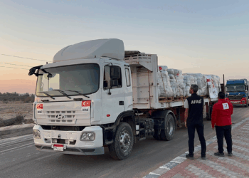 AFAD’dan Gazze'ye bugün 20 TIR yardım yapılacak
