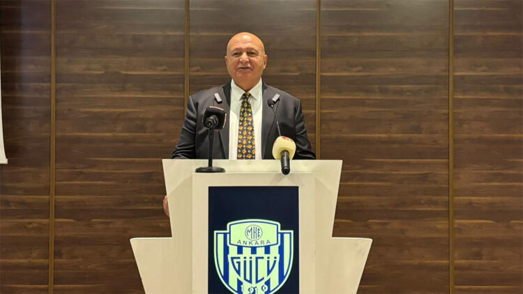 Ankaragücü'nde başkan adayı Nazım Barkçin, basın mensuplarıyla bir araya geldi
