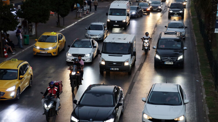 Antalya'da trafiğe kayıtlı motosiklet sayısı 510 bini aştı