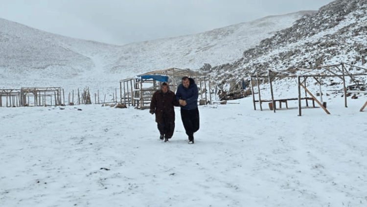 Adana'nın yüksek kesimlerinde kar yağdı