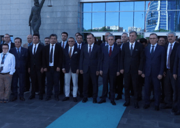 Anadolu Adliyesi’nde Zafer Koç için veda töreni