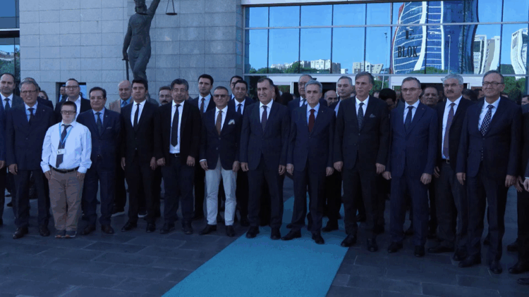 Anadolu Adliyesi’nde Zafer Koç için veda töreni