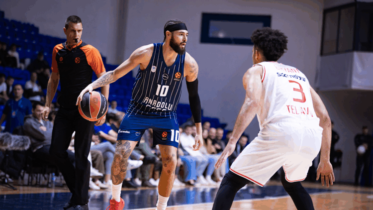 Anadolu Efes, Tel Aviv'e 87-81 mağlup oldu