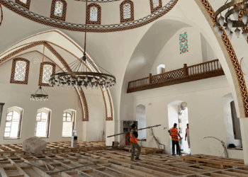 Anadolu'nun ilk camisi Habibi Neccar'ın restorasyonunda sona gelindi
