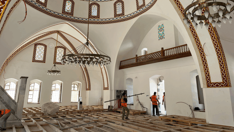 Anadolu'nun ilk camisi Habibi Neccar'ın restorasyonunda sona gelindi