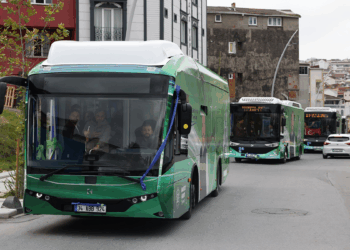 Arnavutköy’de elektrikli otobüs dönemi başladı