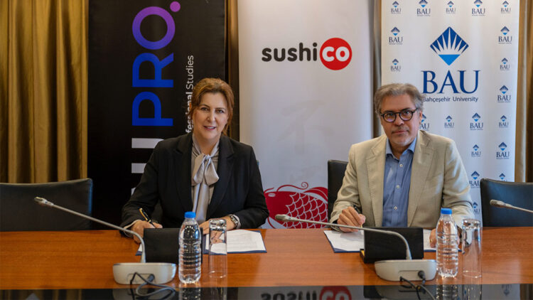 Bahçeşehir Üniversitesi ve SushiCo'dan gastronomi eğitiminde iş birliği