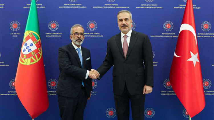 Hakan Fidan Portekiz Devlet Başkanı ile görüştü