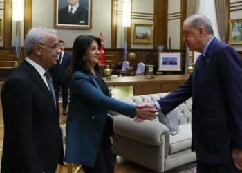 Cumhurbaşkanı Erdoğan DEM Parti heyetini kabul etti