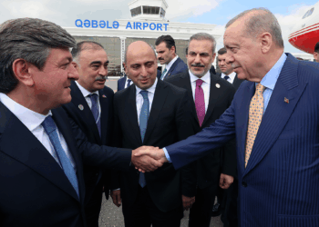 Cumhurbaşkanı Erdoğan, Azerbaycan'ın Gebele şehrine gitti
