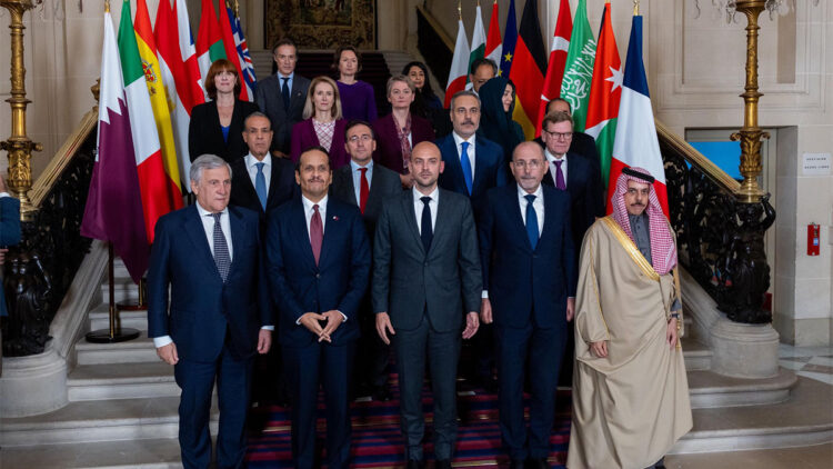 Hakan Fidan, Paris'te düzenlenen Gazze konulu toplantıya katıldı