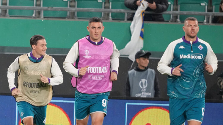 Edin Dzeko UEFA Konferans Ligi tarihine geçti