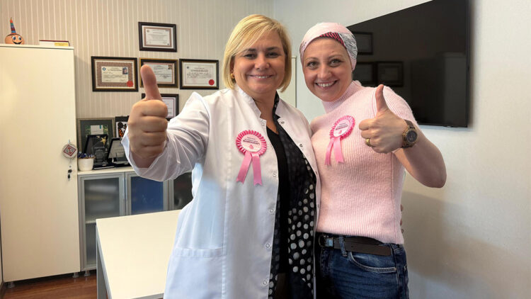 Erken teşhisle 3 ayda meme kanserini yendi