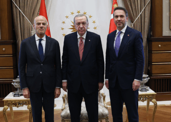 Erdoğan, İtalya Milli Hidrokarbon Ajansı Başkanı Descalzi'yi kabul etti