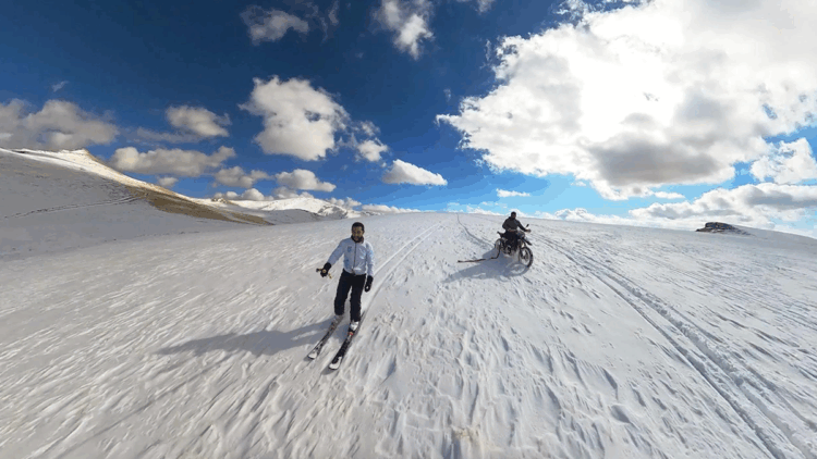 Ergan Dağı'nda kayak sezonunu açtılar