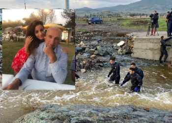 Foça'da selde 1 kişi kayboldu