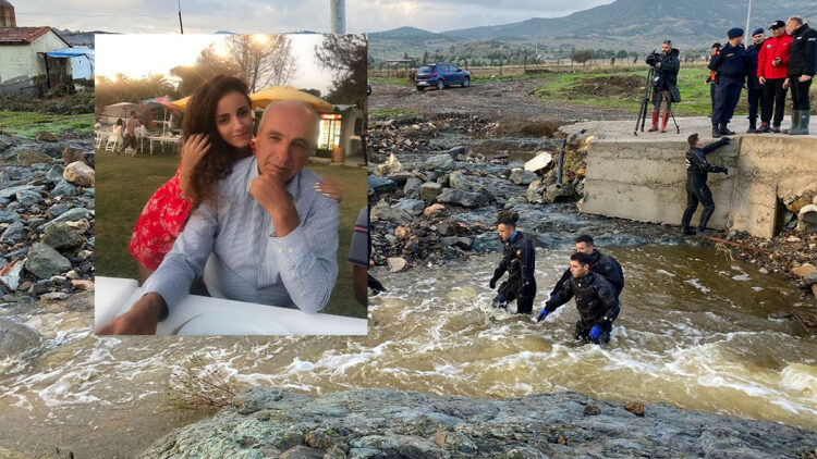 Foça'da selde 1 kişi kayboldu