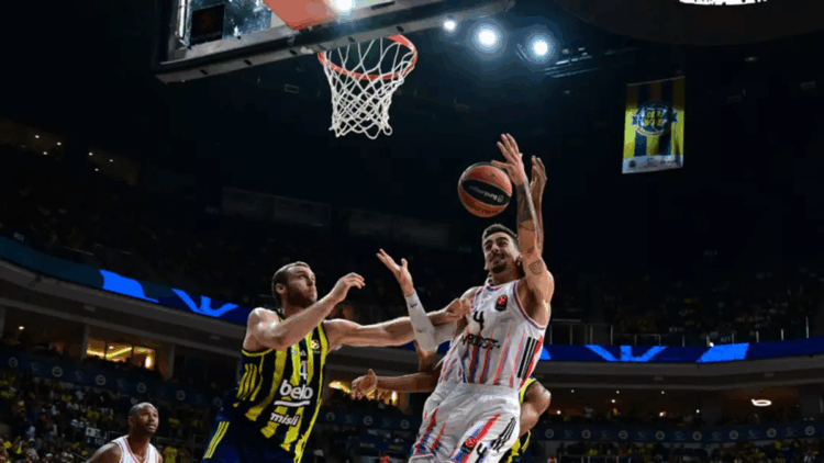 Fenerbahçe Beko, Kızılyıldız'a 86-81 mağlup oldu
