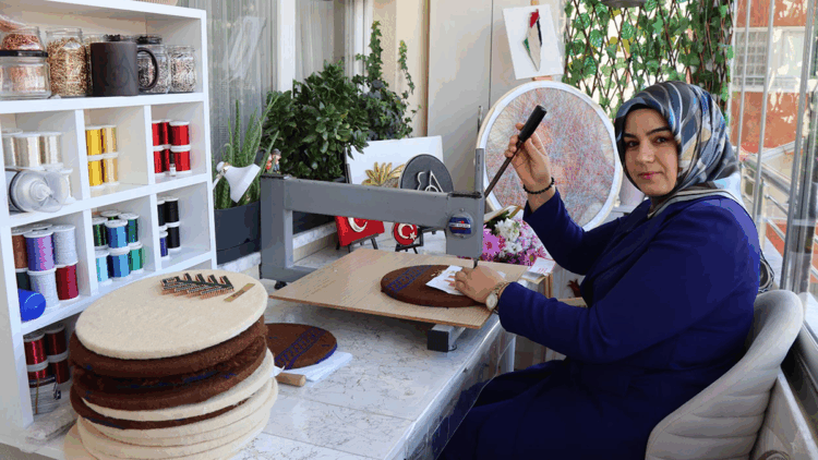 Filografi sanatı geçim kaynağı oldu