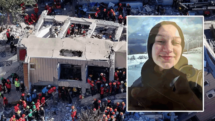 Gebze'de bina çöktü! 5 kişilik aileden bir tek Dilara hayatta kaldı