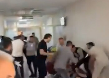Viranşehir Devlet Hastanesi'nde husumetli 2 aile arasında kavga
