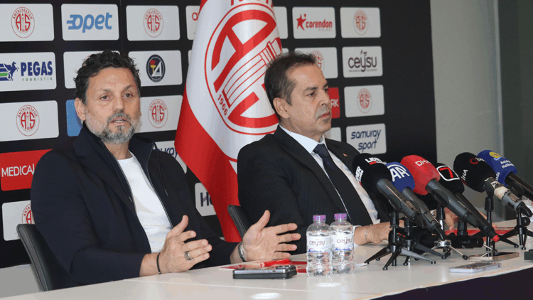 Hesap.com Antalyaspor'da Erol Bulut ile 2 yıllık sözleşme imzalandı