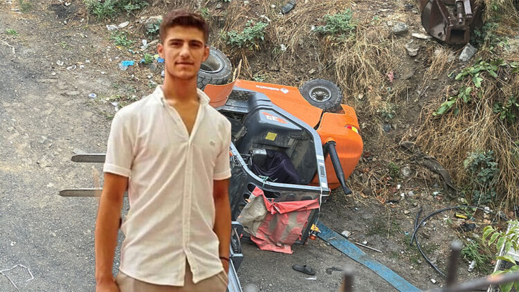 3 tonluk forkliftin altında kalan 18 yaşındaki Yasin öldü