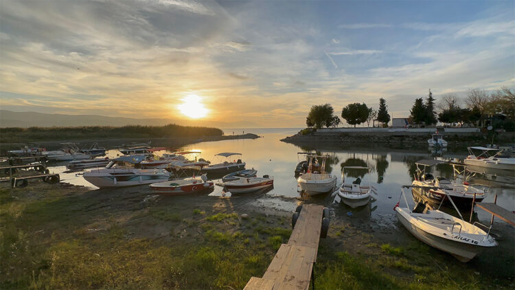 İznik Gölü kuraklık tehdidiyle karşı karşıya