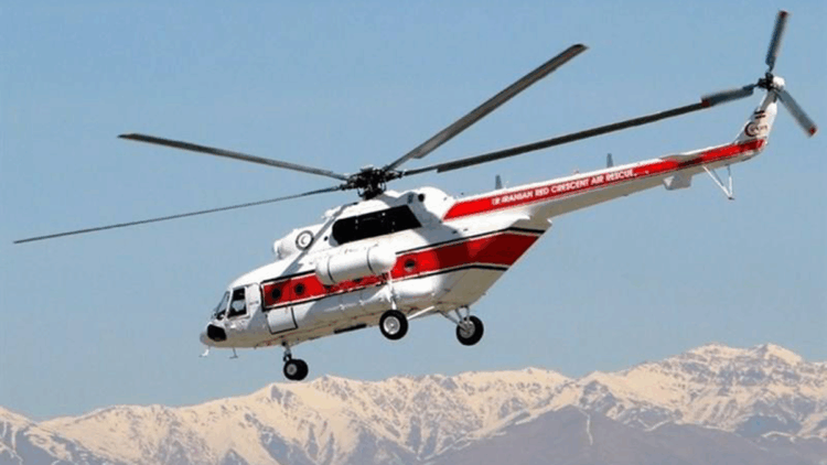 İran'da Kızılay helikopteri düştü: 2 ölü