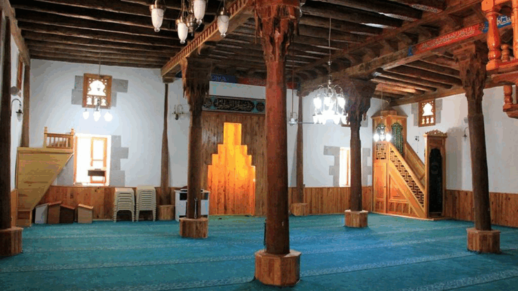 Kaleiçi'nde bulunan mihrap etnografik açıdan önemli bir eser