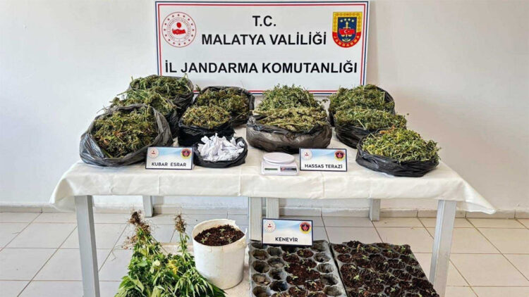 Malatya'da uyuşturucu operasyonu; 5 tutuklama